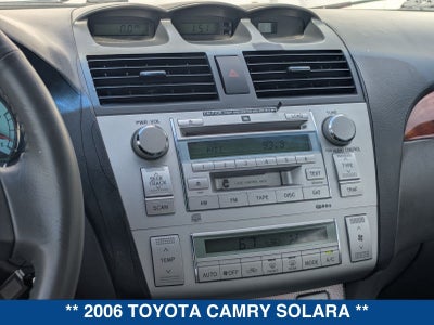 2006 Toyota Camry Solara SLE