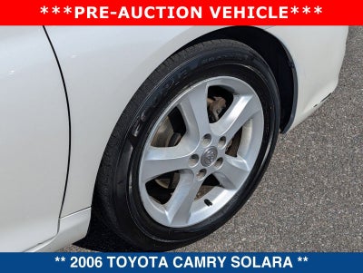 2006 Toyota Camry Solara SLE