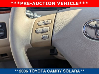 2006 Toyota Camry Solara SLE