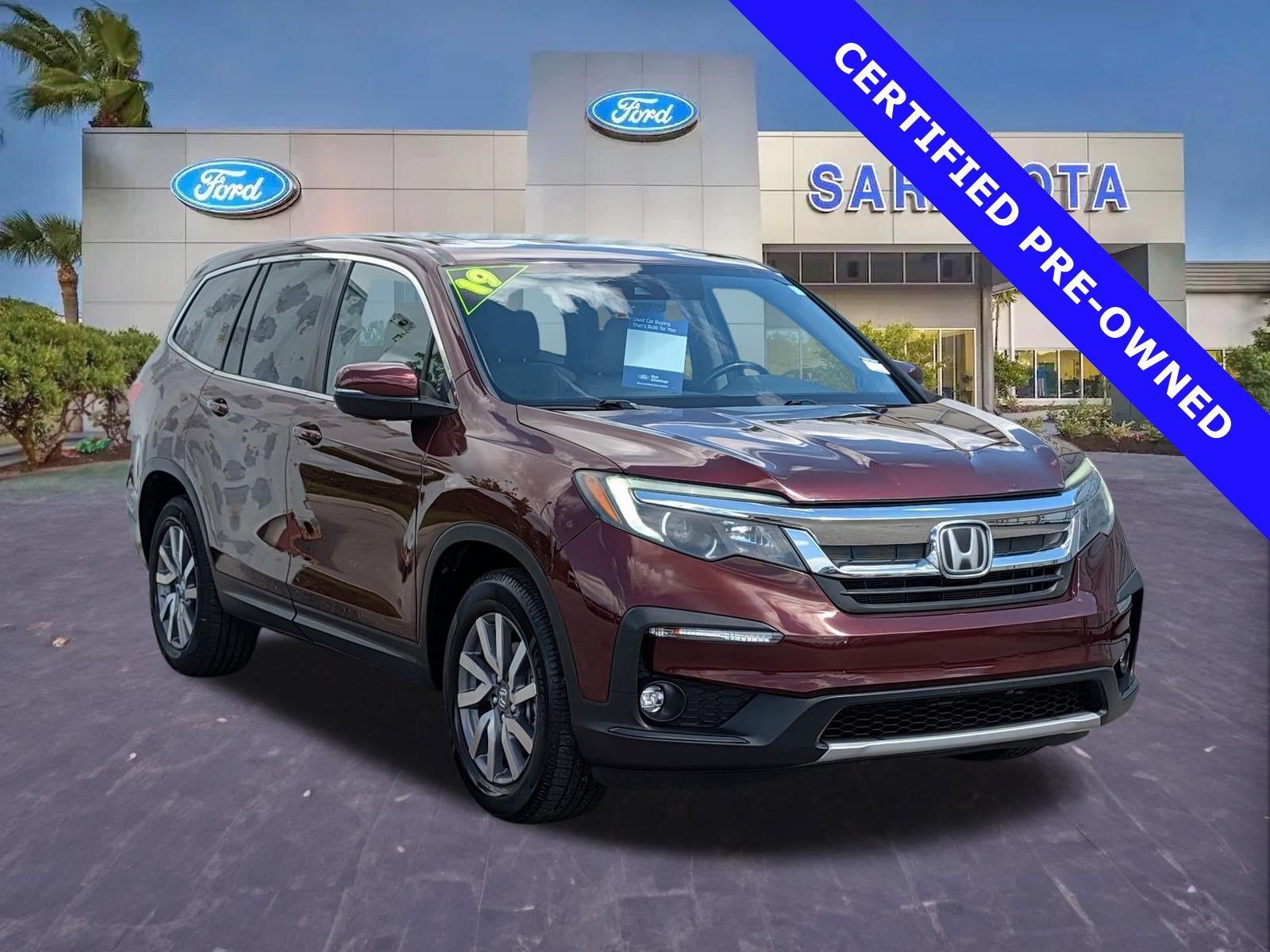 2019 Honda Pilot EX-L w/ Navigation & RES