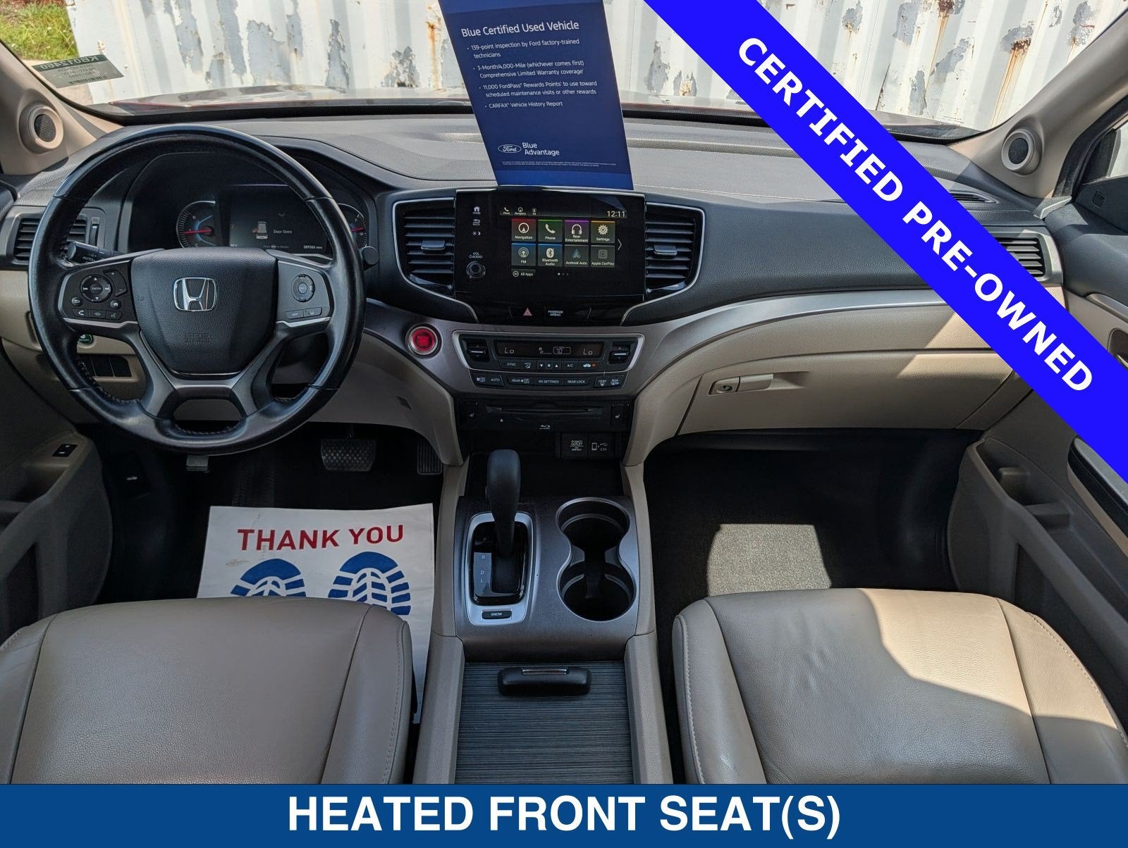 2019 Honda Pilot EX-L w/ Navigation & RES