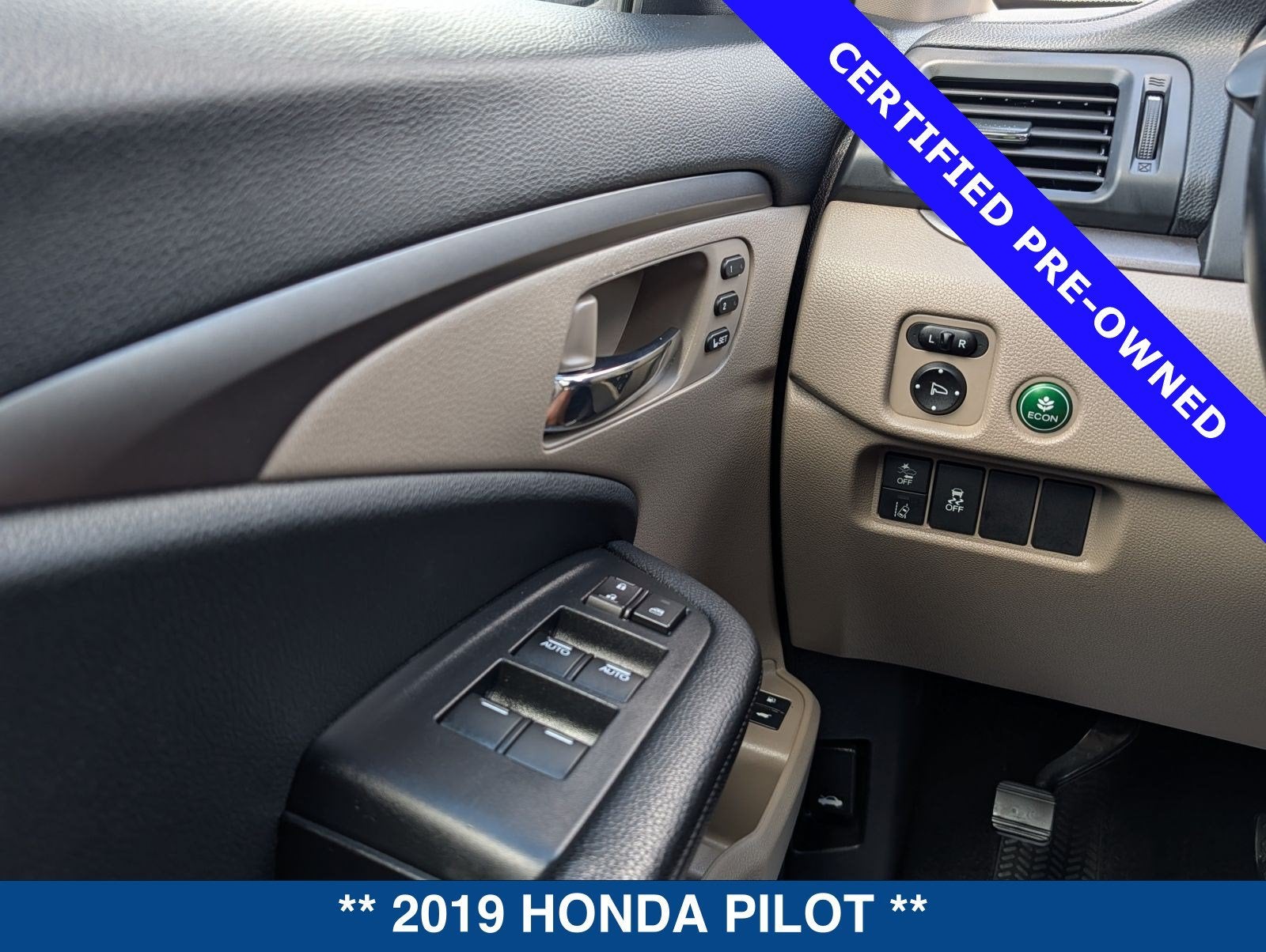 2019 Honda Pilot EX-L w/ Navigation & RES