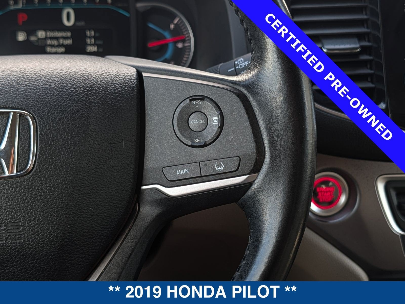 2019 Honda Pilot EX-L w/ Navigation & RES