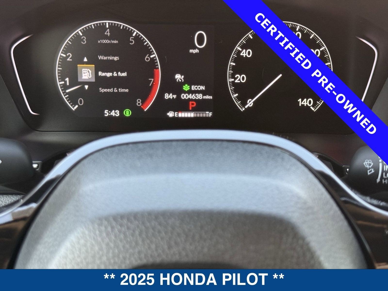 2025 Honda Pilot EX-L+