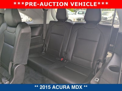 2015 Acura MDX 3.5 Advance w/ Entertainment