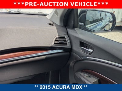 2015 Acura MDX 3.5 Advance w/ Entertainment