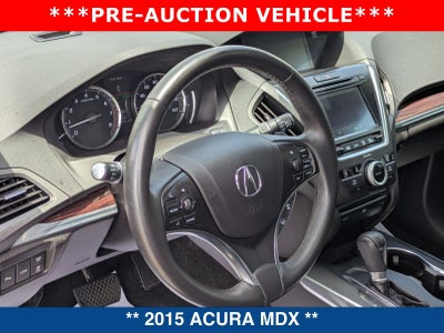 2015 Acura MDX 3.5 Advance w/ Entertainment
