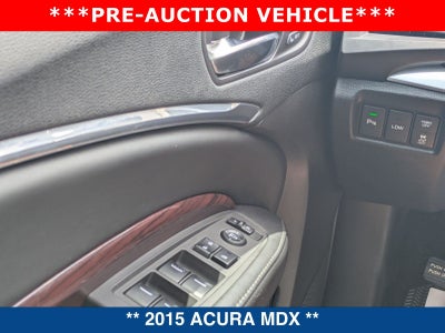 2015 Acura MDX 3.5 Advance w/ Entertainment