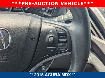 2015 Acura MDX 3.5 Advance w/ Entertainment
