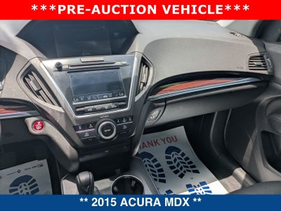 2015 Acura MDX 3.5 Advance w/ Entertainment