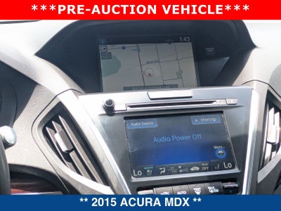 2015 Acura MDX 3.5 Advance w/ Entertainment