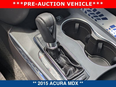 2015 Acura MDX 3.5 Advance w/ Entertainment