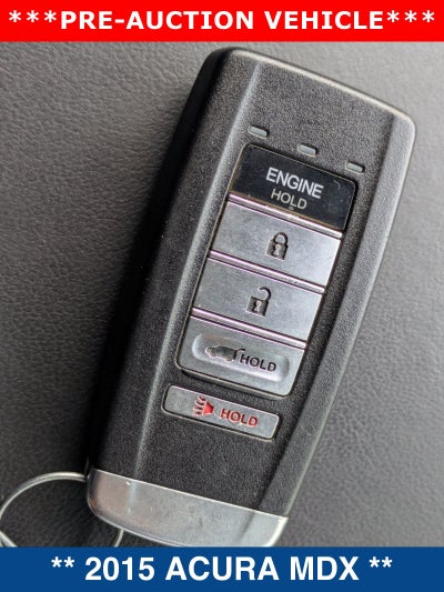2015 Acura MDX 3.5 Advance w/ Entertainment