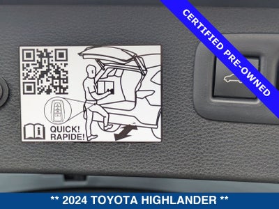 2024 Toyota Highlander Platinum