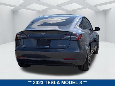 2023 Tesla Model 3 Performance