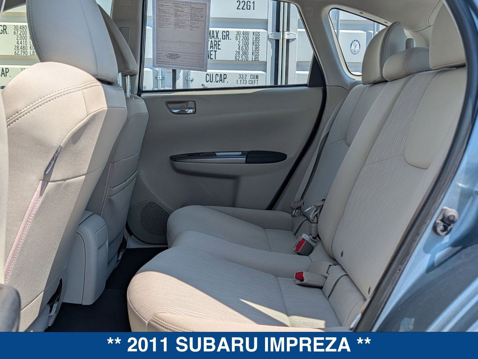 2011 Subaru Impreza Outback Sport
