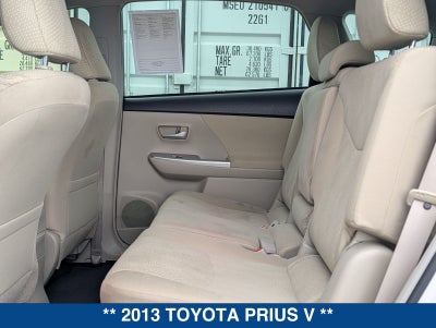 2013 Toyota Prius v Three