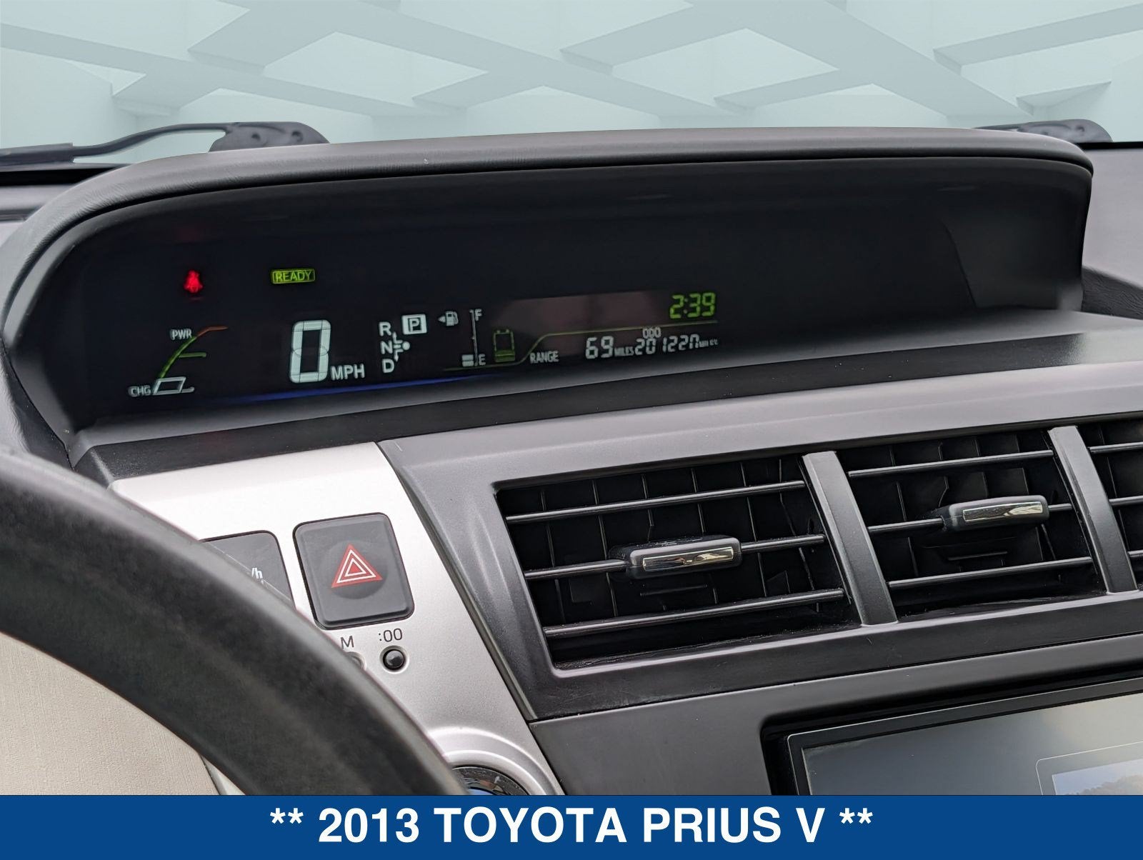 2013 Toyota Prius v Three