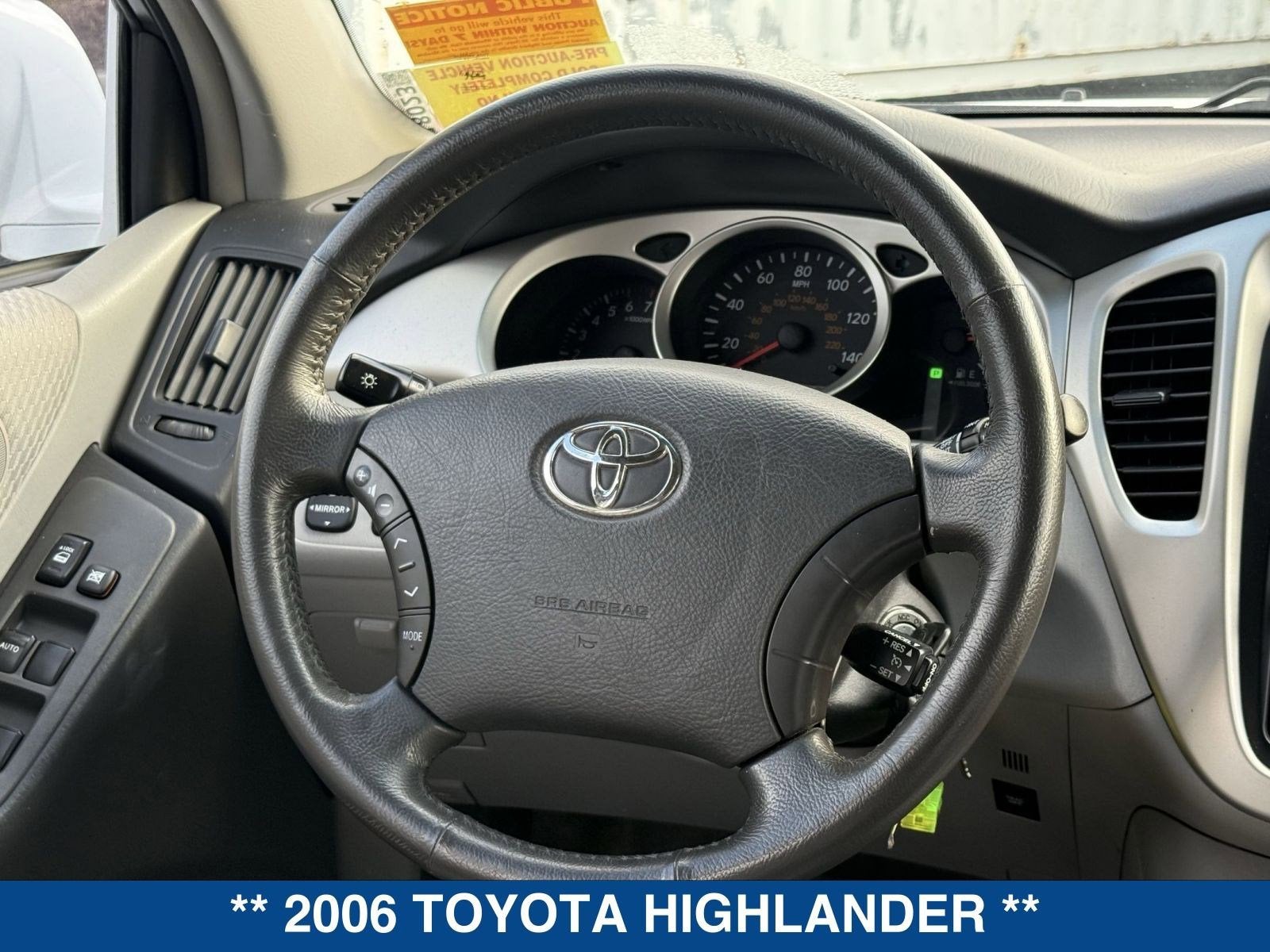 2006 Toyota Highlander w/3rd Row