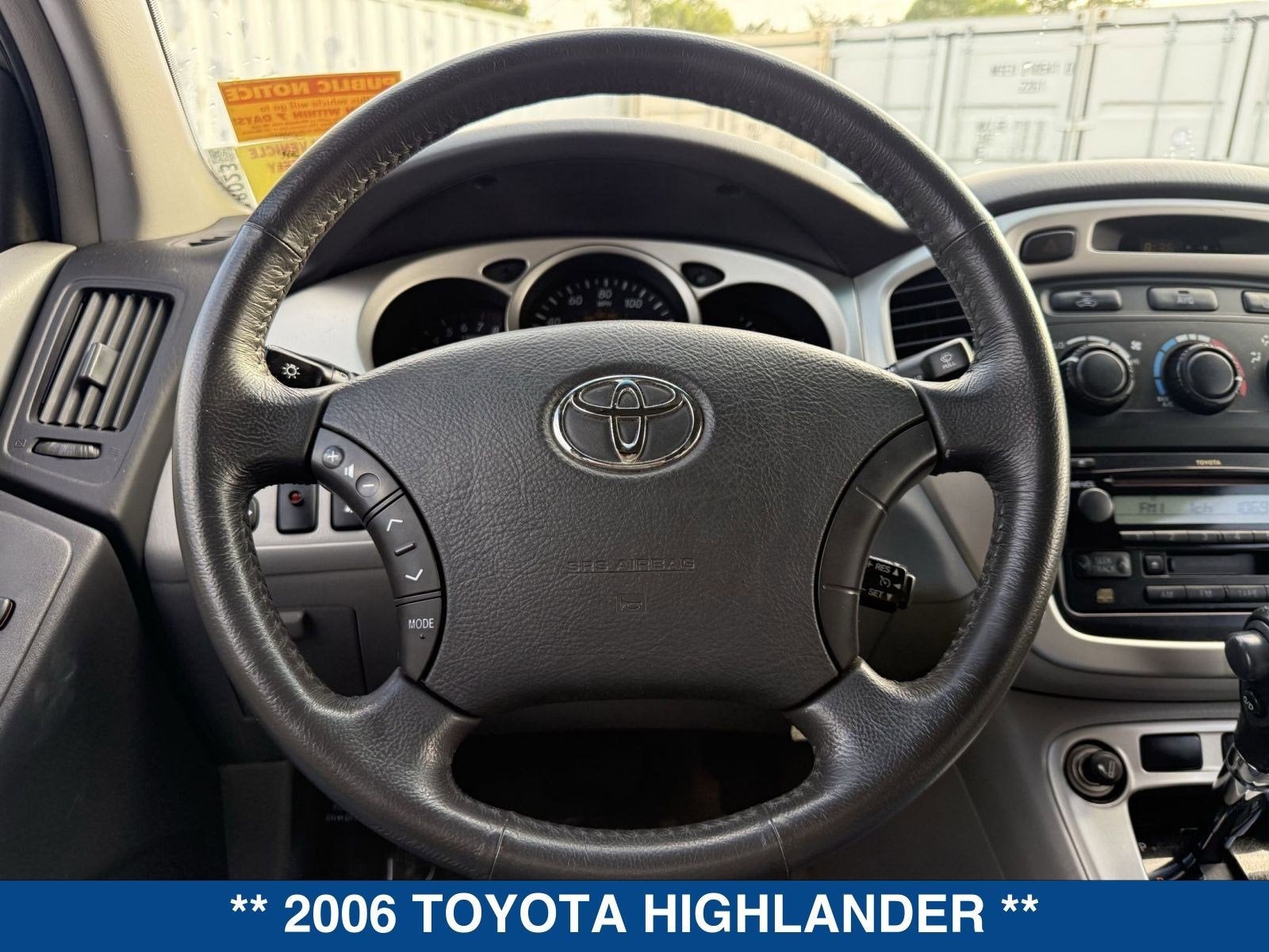 2006 Toyota Highlander w/3rd Row