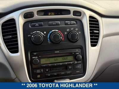 2006 Toyota Highlander w/3rd Row