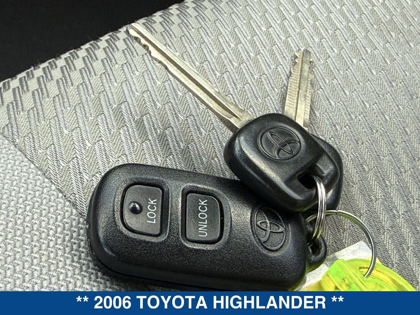 2006 Toyota Highlander w/3rd Row