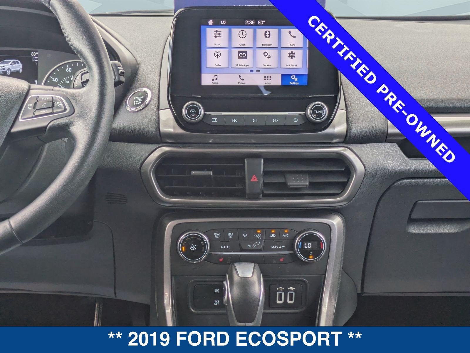 2019 Ford EcoSport SE