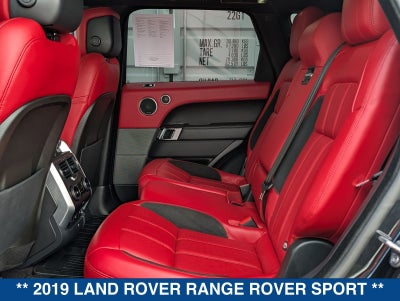2019 Land Rover Range Rover Sport 5.0 Supercharged Dynamic