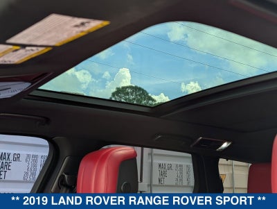 2019 Land Rover Range Rover Sport 5.0 Supercharged Dynamic
