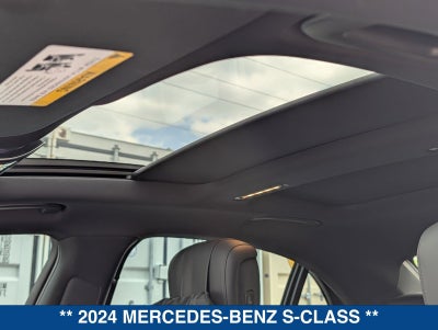 2024 Mercedes-Benz S-Class S 580 4MATIC®