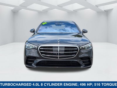 2024 Mercedes-Benz S-Class S 580 4MATIC®