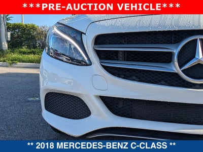 2018 Mercedes-Benz C-Class C 300 4MATIC®