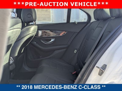 2018 Mercedes-Benz C-Class C 300 4MATIC®