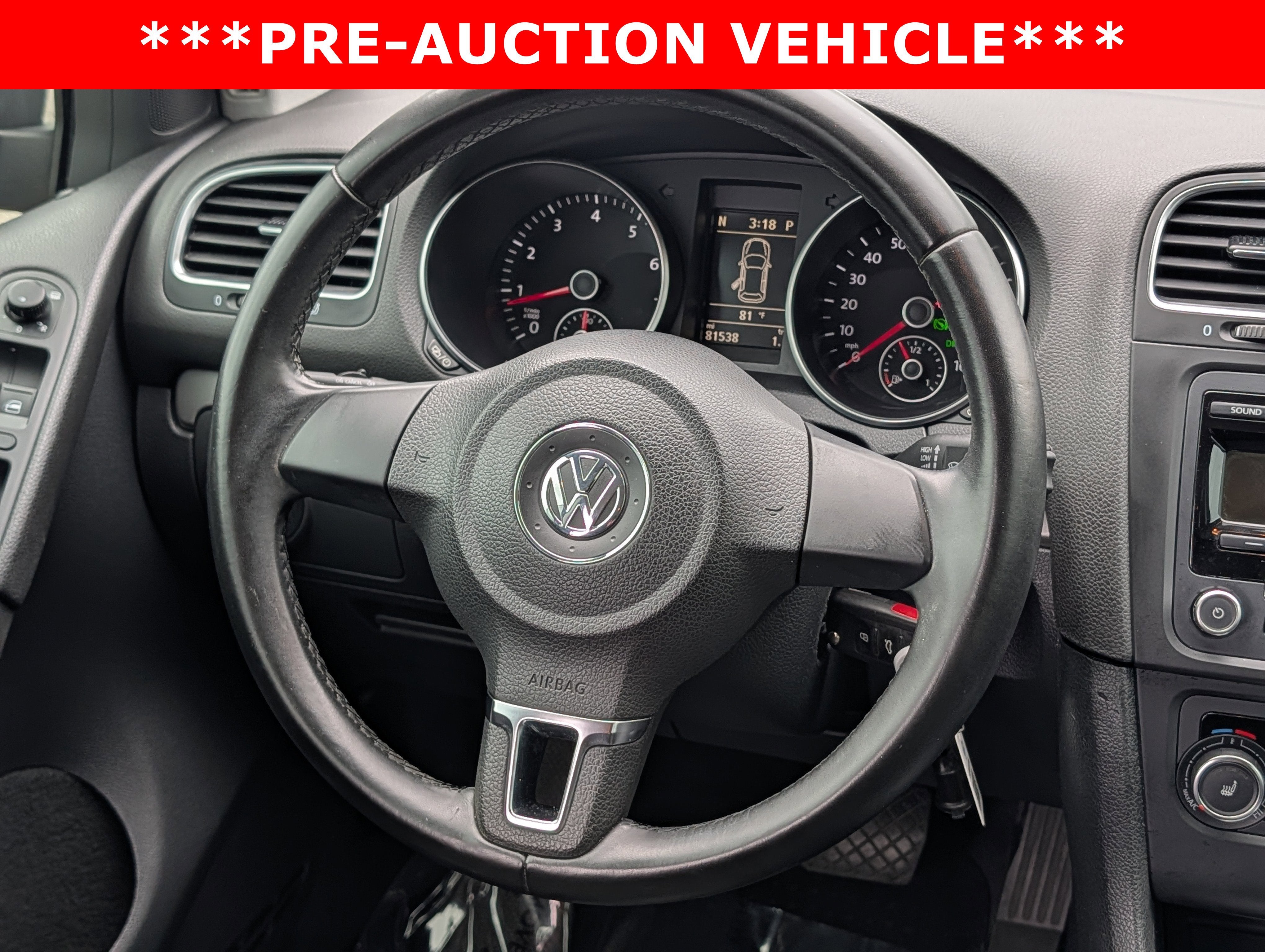 2013 Volkswagen Golf 2.5 4-Door