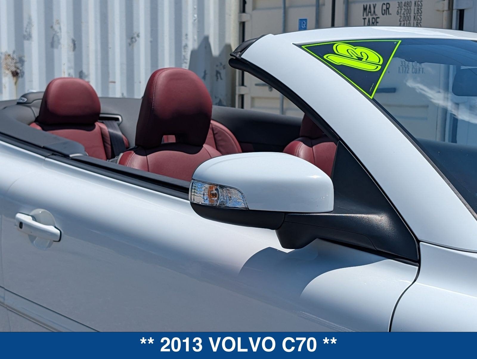 2013 Volvo C70 T5