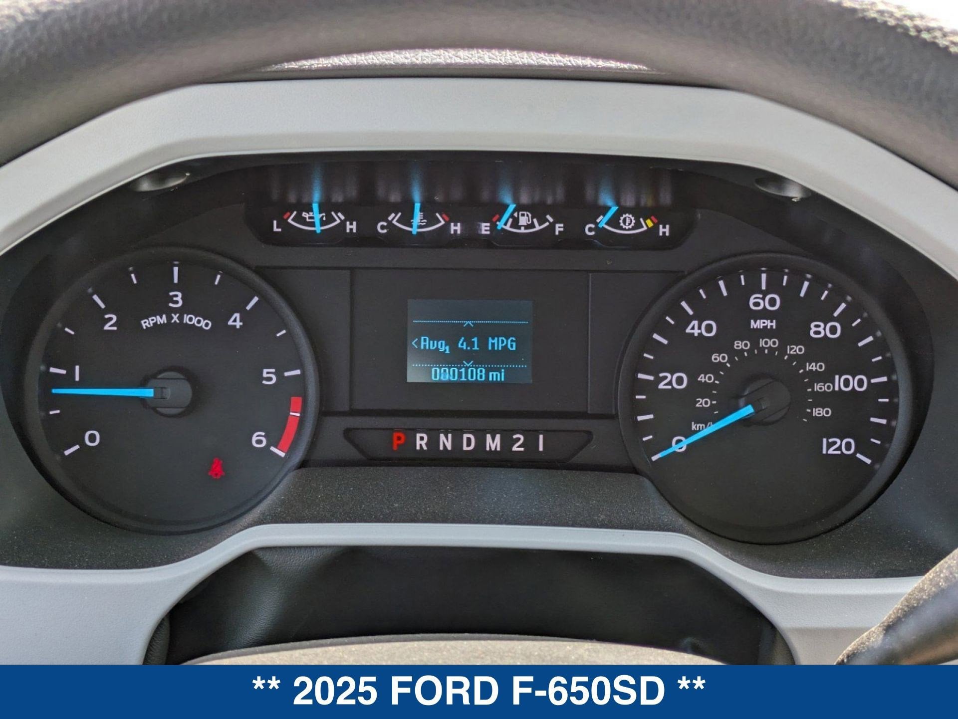 2025 Ford F-650SD F-650 SD Gas Straight Frame