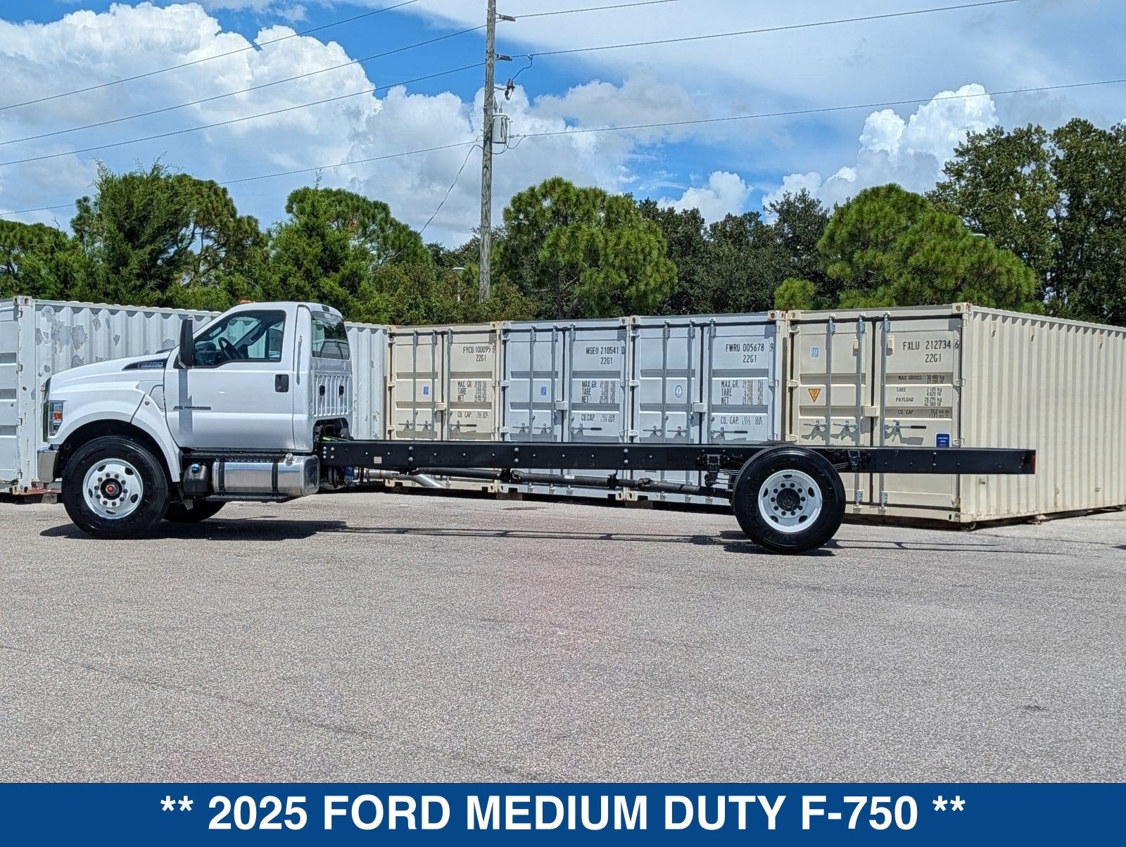 2025 Ford Medium Duty F-750 F-750 SD Diesel Straight Frame