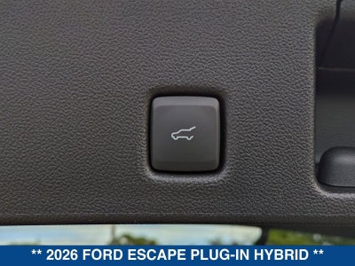 2026 Ford Escape Plug-In Hybrid Plug-in Hybrid