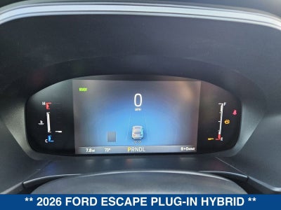2026 Ford Escape Plug-In Hybrid Plug-in Hybrid