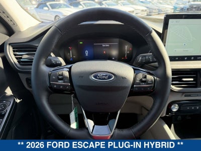 2026 Ford Escape Plug-In Hybrid Plug-in Hybrid