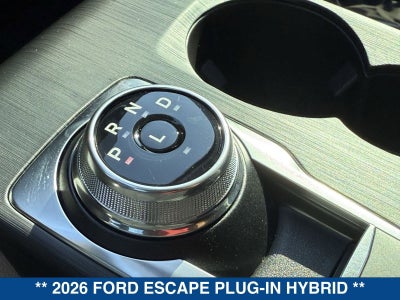 2026 Ford Escape Plug-In Hybrid Plug-in Hybrid