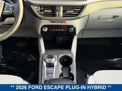 2026 Ford Escape Plug-In Hybrid Plug-in Hybrid
