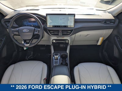 2026 Ford Escape Plug-In Hybrid Plug-in Hybrid