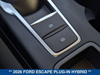 2026 Ford Escape Plug-In Hybrid Plug-in Hybrid