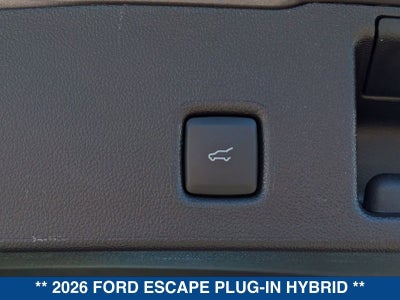 2026 Ford Escape Plug-In Hybrid Plug-in Hybrid