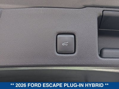 2026 Ford Escape Plug-In Hybrid Plug-in Hybrid