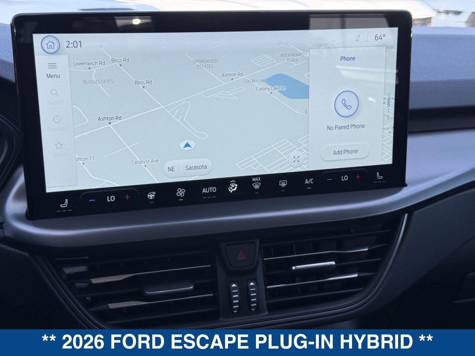 2026 Ford Escape Plug-In Hybrid Plug-in Hybrid