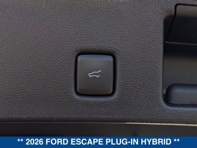 2026 Ford Escape Plug-In Hybrid Plug-in Hybrid