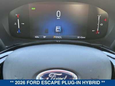 2026 Ford Escape Plug-In Hybrid Plug-in Hybrid