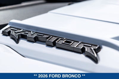 2026 Ford Bronco Raptor